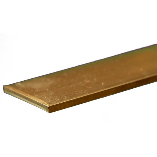 K & S Metals - Brass Strip: 0.093" Thick x 1" Wide x 12" Long