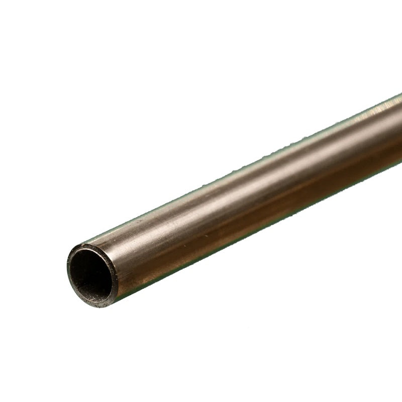 K & S Metals - Round Stainless Steel Tube: 5/16" OD x 22 Gauge x 12" Long