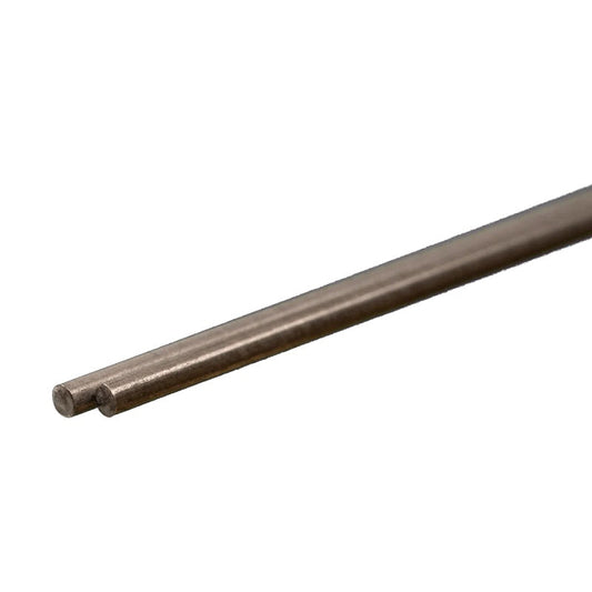 K & S Metals - Round Stainless Steel Rod: 3/32" OD x 12" Long