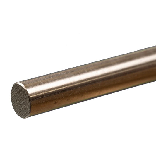 K & S Metals - Round Stainless Steel Rod: 7/16" OD x 12" Long