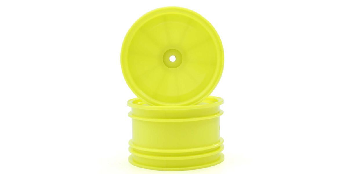 Kyosho - 2.2 Dish Wheel (Rear/Yellow/ 2pcs)