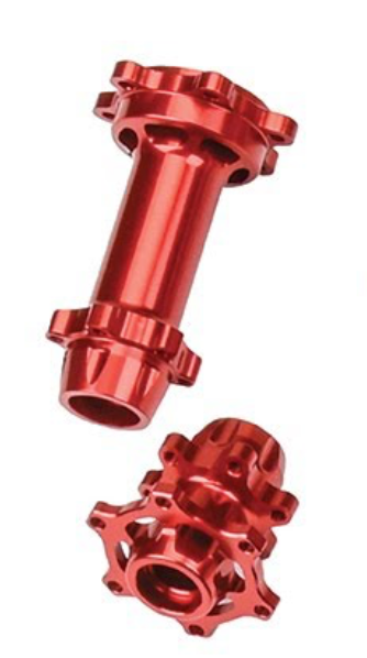 LOSI 362000 Red Aluminum Hub Set for PROMOTO-MX - Dirt Cheap RC SAVING YOU MONEY, ONE PART AT A TIME