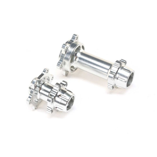 LOSI 362005 Silver Aluminum Hub Set for PROMOTO-MX - Dirt Cheap RC SAVING YOU MONEY, ONE PART AT A TIME