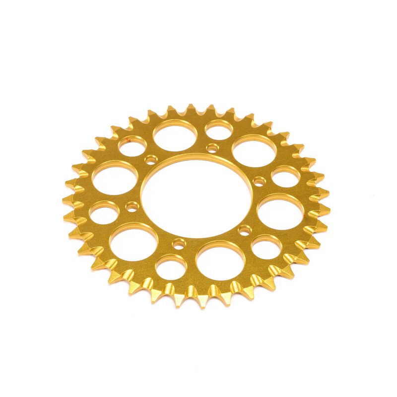 LOSI 362007 Gold Hub Chain Sprocket for PROMOTO-MX - Dirt Cheap RC SAVING YOU MONEY, ONE PART AT A TIME