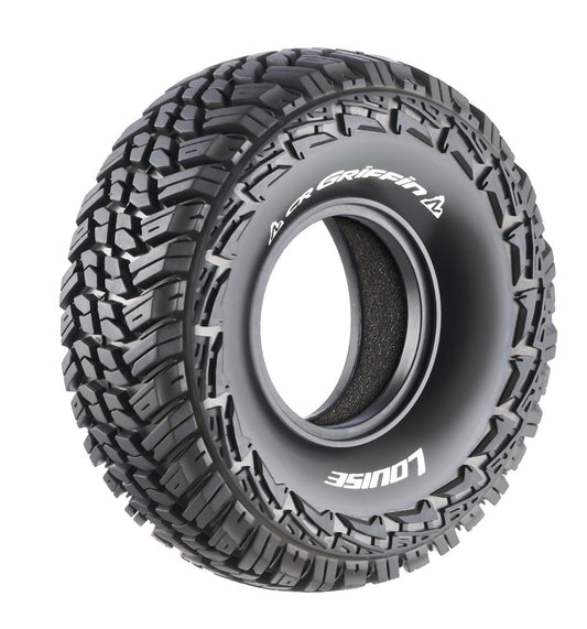 Louise R/C - CR-Griffin 1/10 1.9" Crawler Tires, Super Soft, Front/Rear (2)