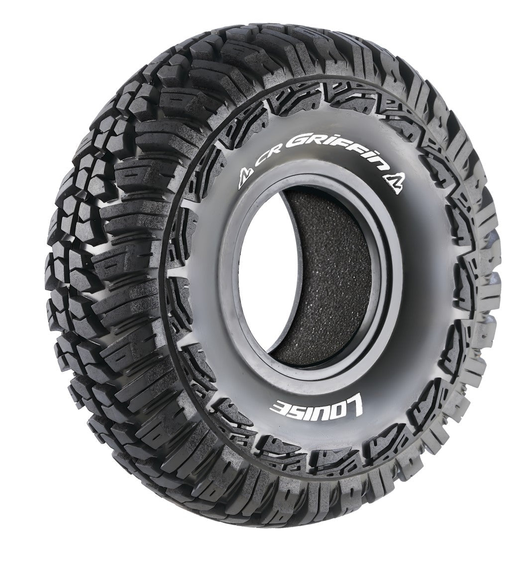 Louise R/C - CR-Griffin 1/10 2.2" Crawler Tires, Super Soft, Front/Rear (2)