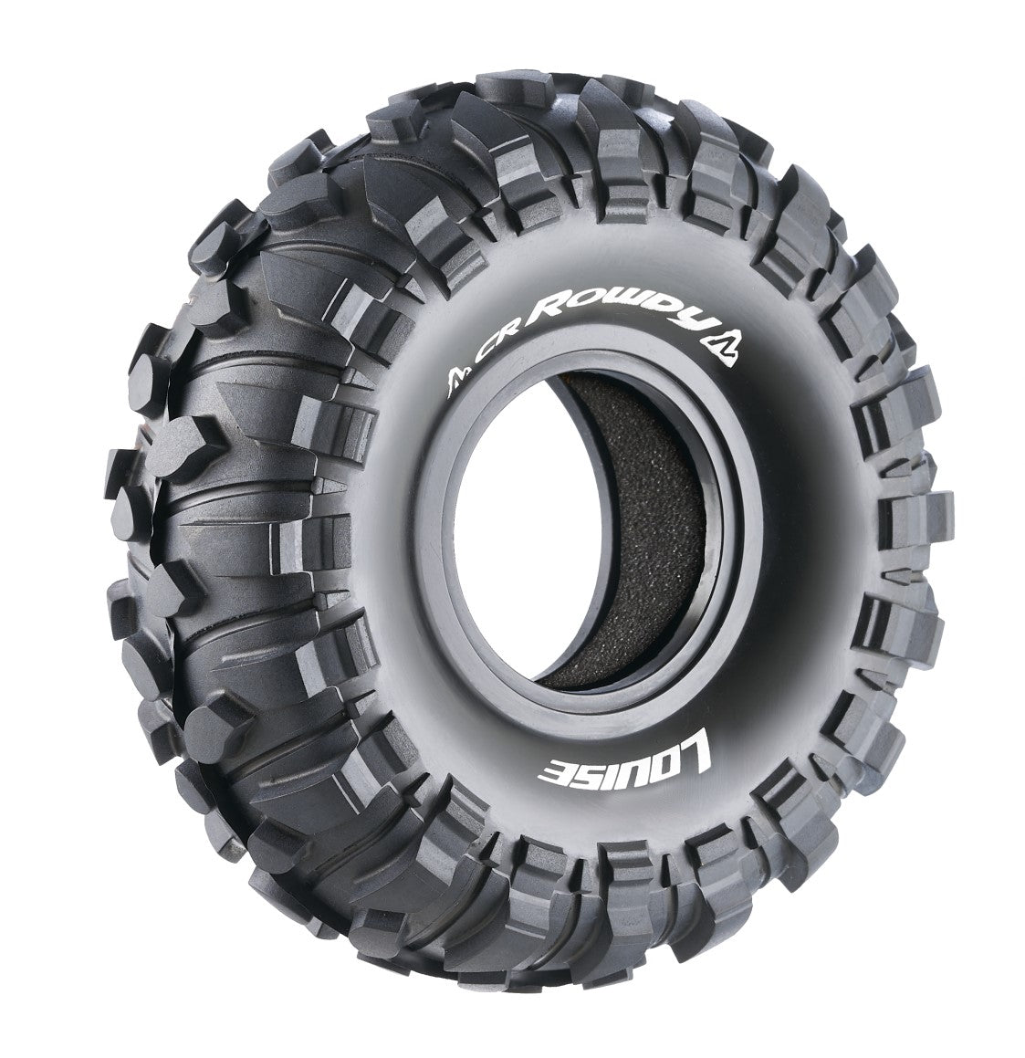 Louise R/C - CR-Rowdy 1/10 2.2" Crawler Tires, Super Soft, Front/Rear (2)