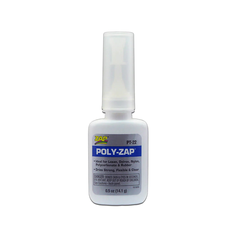 Poly-Zap 1/2oz Bottle - Dirt Cheap RC SAVING YOU MONEY, ONE PART AT A TIME