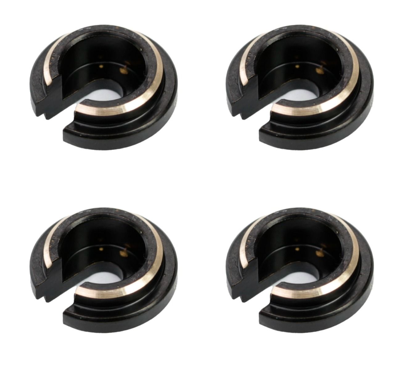 Power Hobby - Brass Lower Shock Retainer, for Traxxas TRX-4M, 4pcs