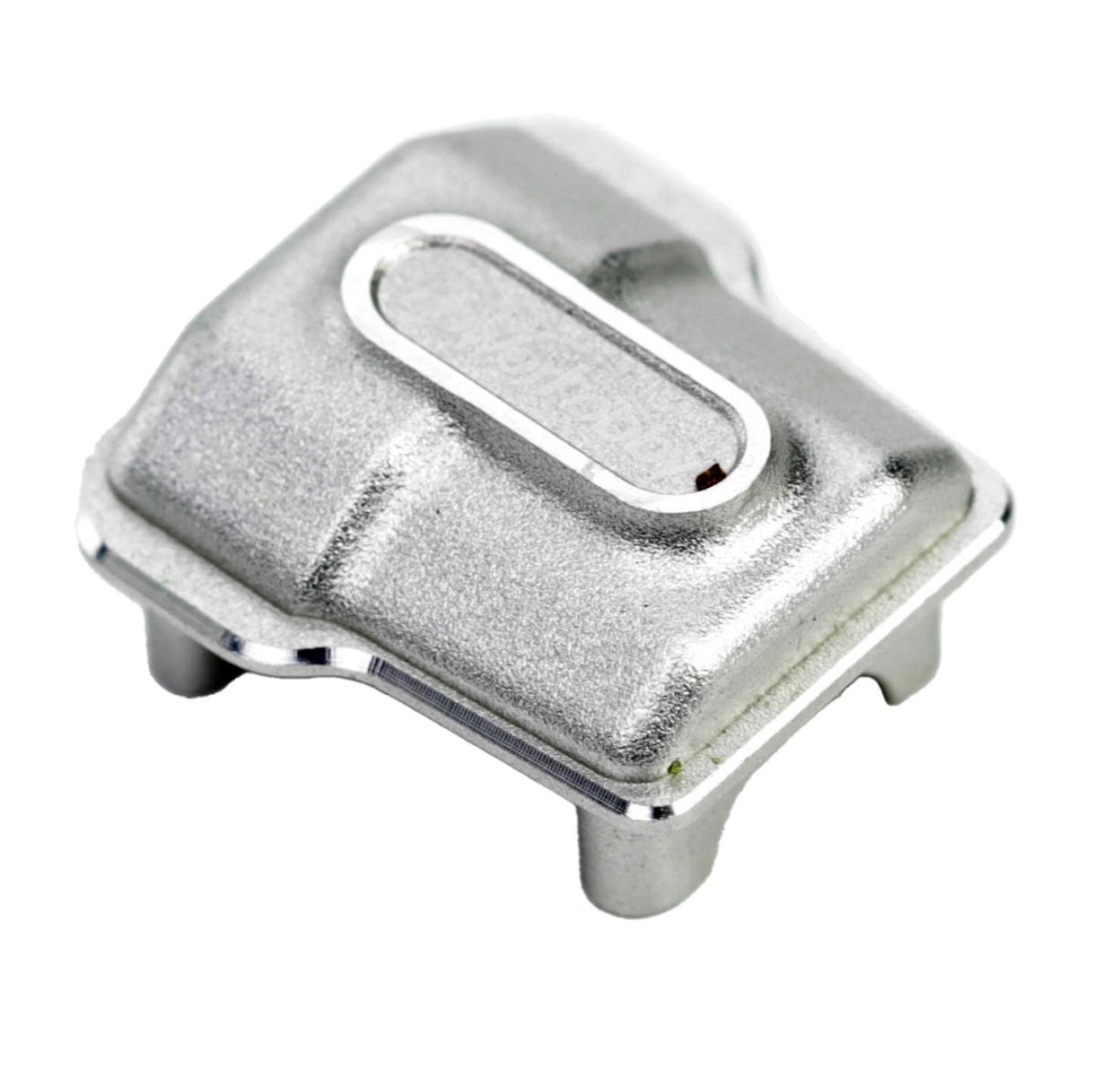 Power Hobby - Aluminum Front / Rear Axle Diff Cover, for Traxxas TRX-4M, Silver