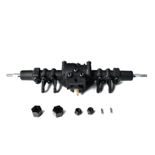 Panda Hobby - Rear Axle, Assembled, Fits Tetra 1/18 6X6