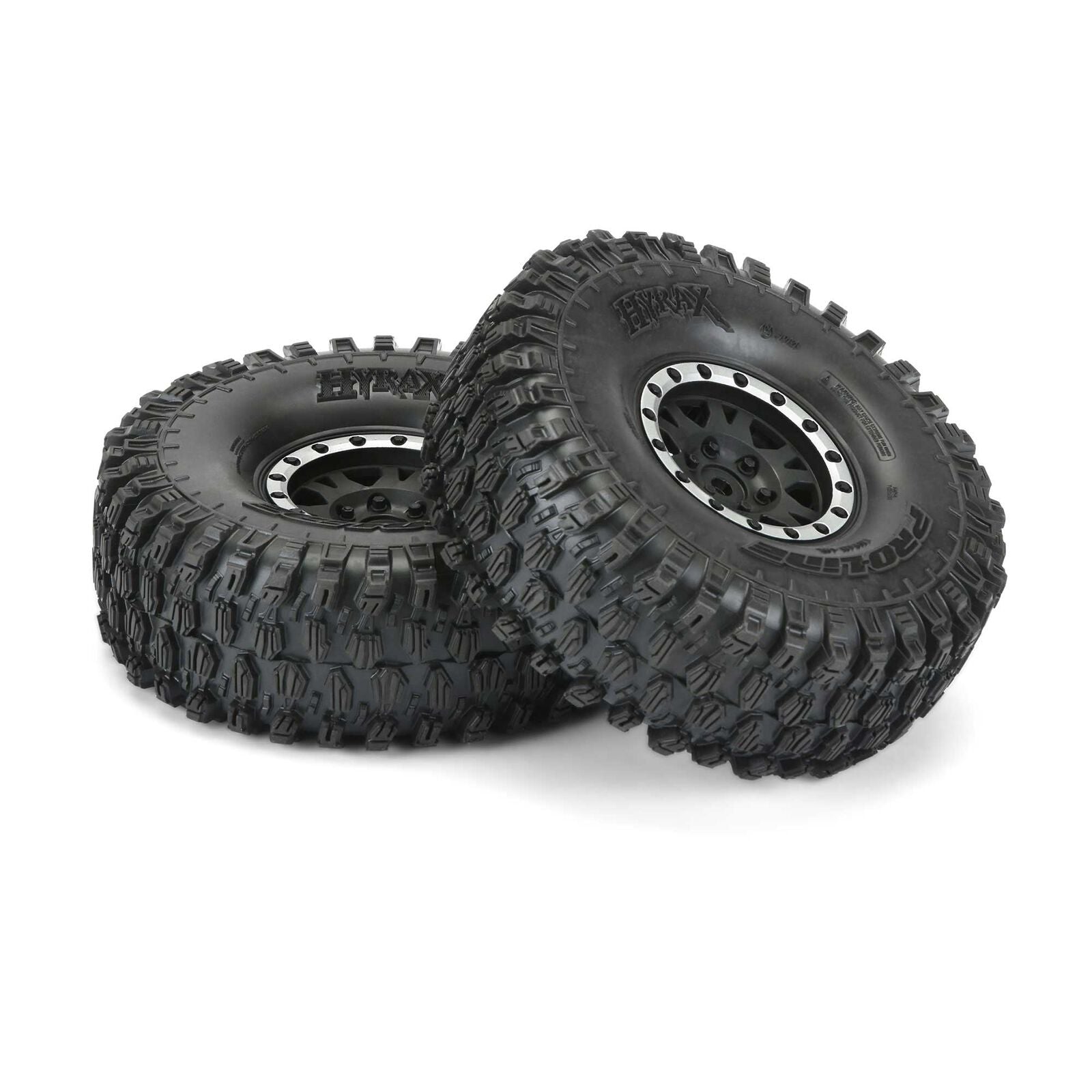 Pro-Line 10128-12 Hyrax 2.9 G8 Rock Terrain Truck Tires Mounted on Wheels 2 Pack - Dirt Cheap RC SAVING YOU MONEY, ONE PART AT A TIME