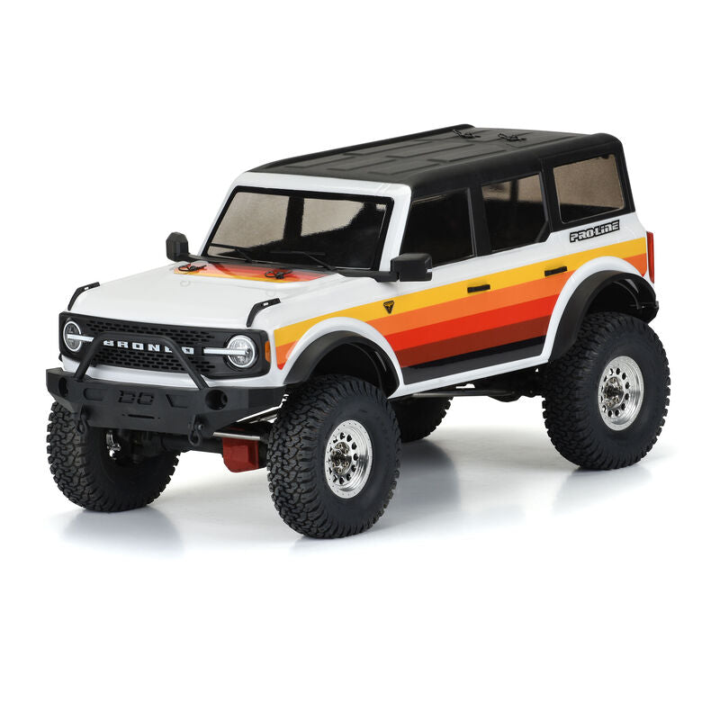 Pro-Line 3570-00 2021 4 Door Bronco Clear Body 1/10 Crawlers with 12.3" Wheelbase - Dirt Cheap RC SAVING YOU MONEY, ONE PART AT A TIME