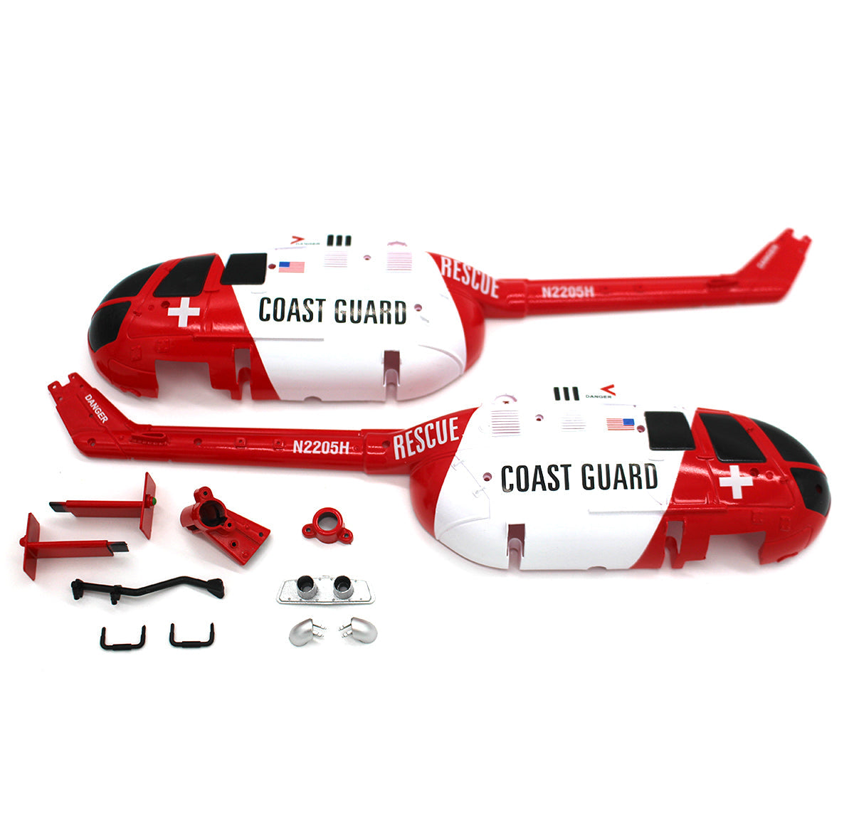 Rage R/C - Canopy Set; Coast Guard