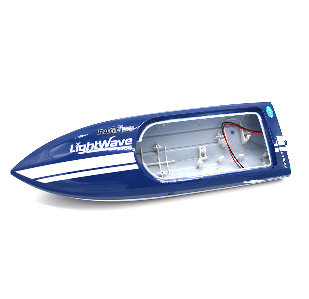 Rage R/C - Replacement Printed Hull; LightWave, Blue