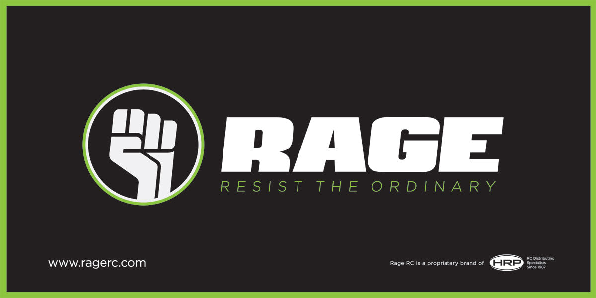 Rage Banner 24"x48" - Dirt Cheap RC SAVING YOU MONEY, ONE PART AT A TIME