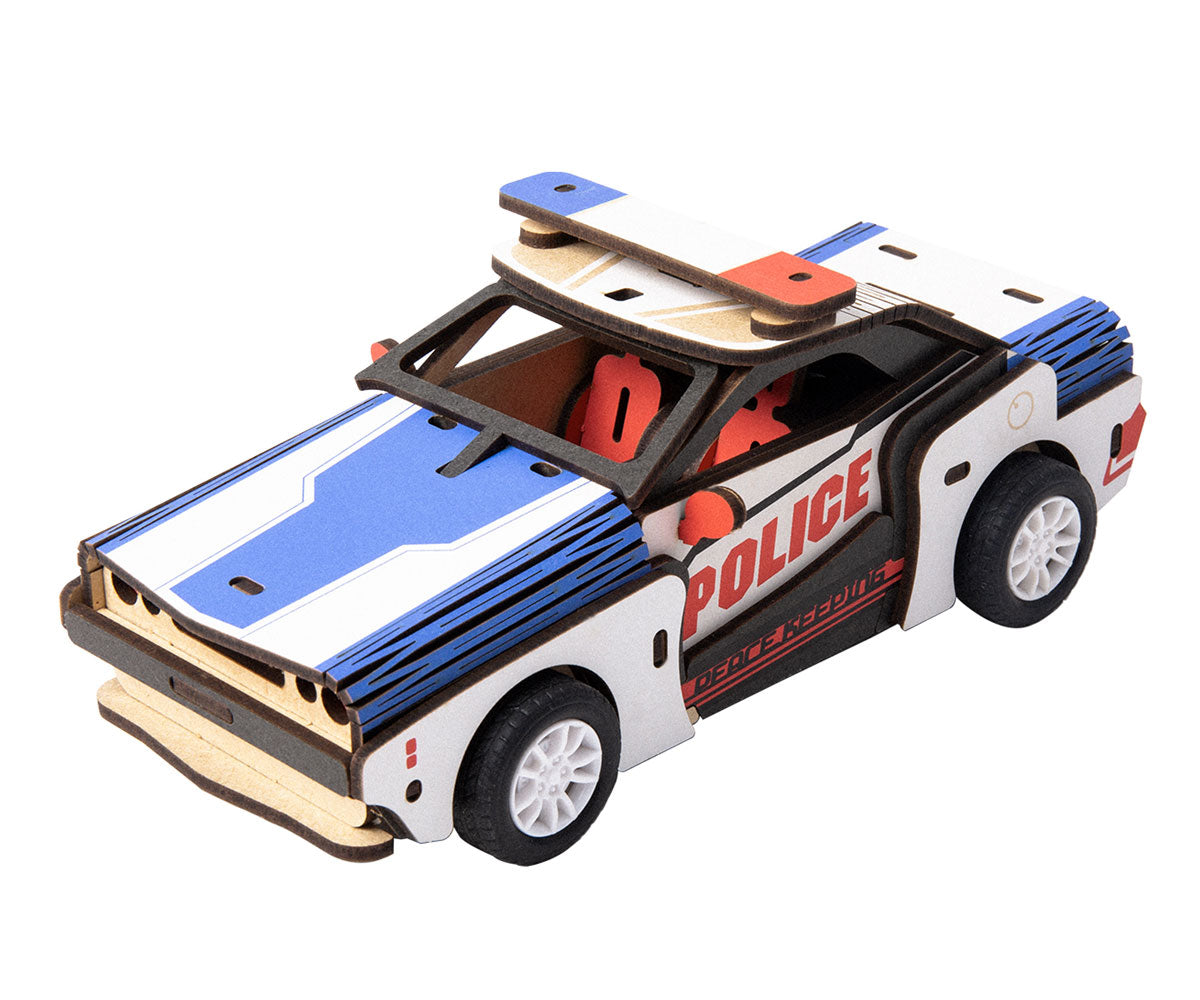 Vehicle Kits for Kids; Police Car - Dirt Cheap RC SAVING YOU MONEY, ONE PART AT A TIME