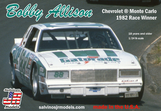 1/24 Bobby Allison Chevrolet Monte Carlo 1982 Race Winner - Dirt Cheap RC SAVING YOU MONEY, ONE PART AT A TIME