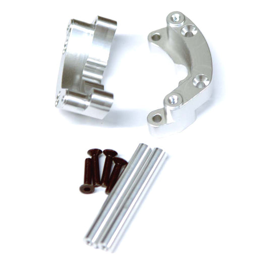 Aluminum Rear Wheelie Bar Mount, Silver, for Traxxas - Dirt Cheap RC SAVING YOU MONEY, ONE PART AT A TIME