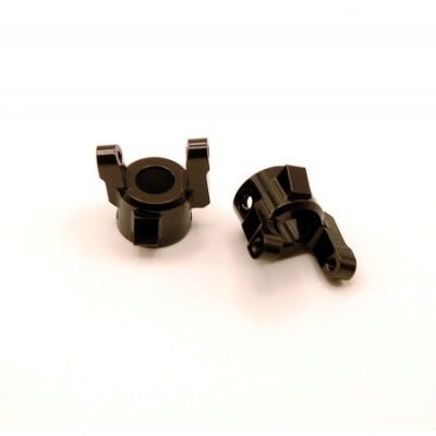 ST Racing Concepts - CNC Machined Brass Front C-Hub Carriers, for SCX10 Pro 4x4, Black Coated