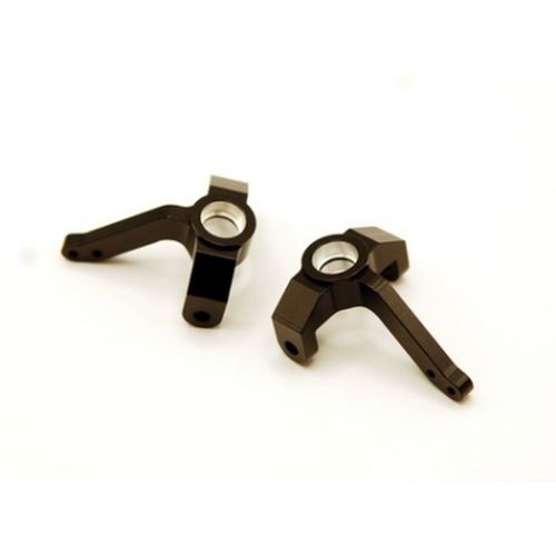 ST Racing Concepts - Aluminum HD Steering Knuckles, Black, for Associated MT12 Monster Truck, 1pair