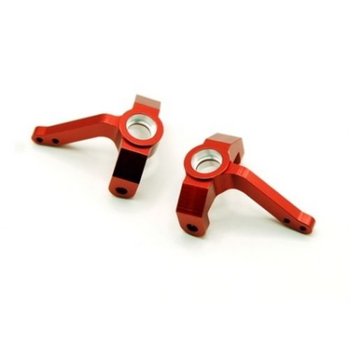 ST Racing Concepts - Aluminum HD Steering Knuckles, Red, for Associated MT12 Monster Truck, 1pair