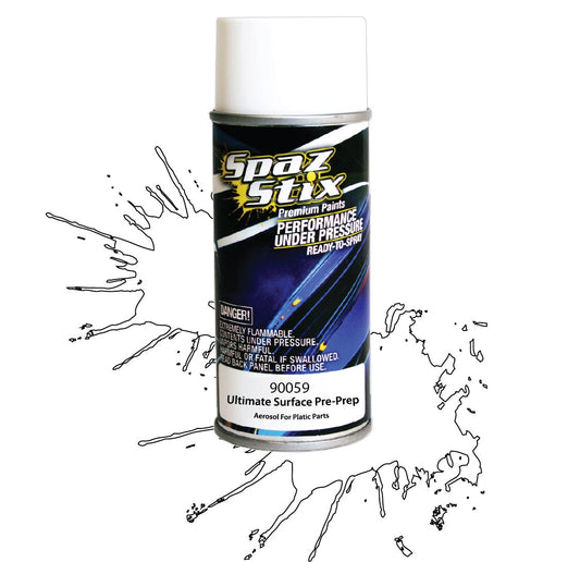 ULTIMATE SURFACE PRE-PREP AEROSOL FOR PLASTIC PARTS - Dirt Cheap RC SAVING YOU MONEY, ONE PART AT A TIME