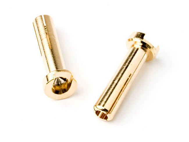 4mm Male Bullets Low Profile (pr.) Gold 18mm - Dirt Cheap RC SAVING YOU MONEY, ONE PART AT A TIME