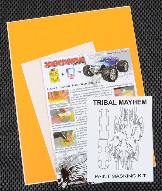 Tribal Mayhem Paint Mask - Dirt Cheap RC SAVING YOU MONEY, ONE PART AT A TIME